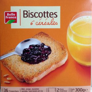 BELLE FRANCE - Biscottes 6 céréales