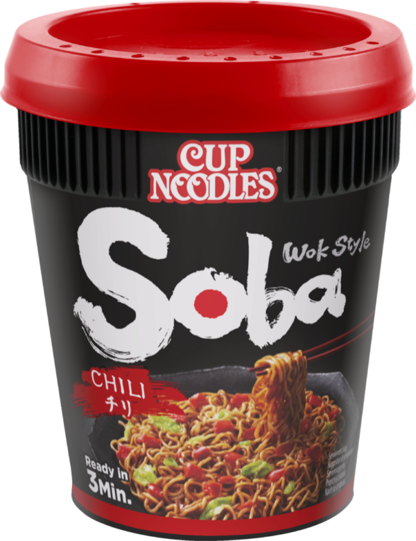 Nissin Soba Cup - Chili (nouilles instantanées) 87g