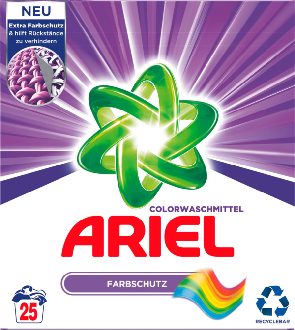 ARIEL - Lessive en poudre Colour & Style