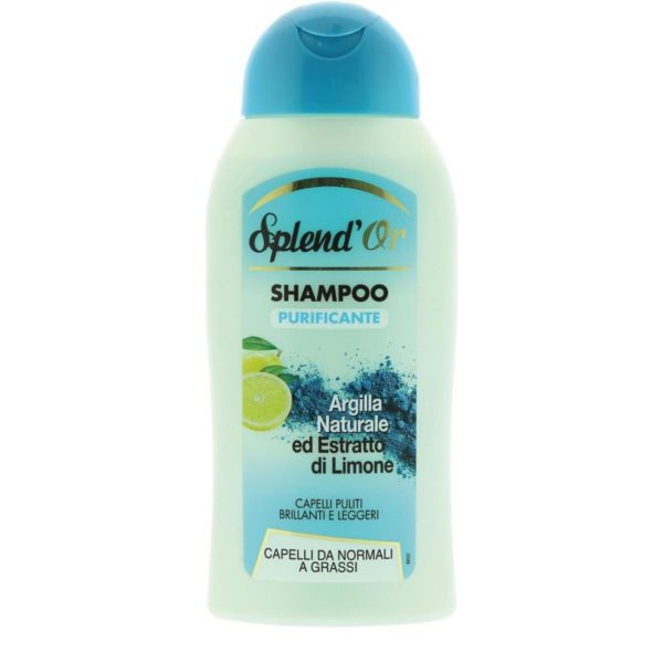 SPLEND'OR - Shampooing à l'Argile et au citron 300ml
