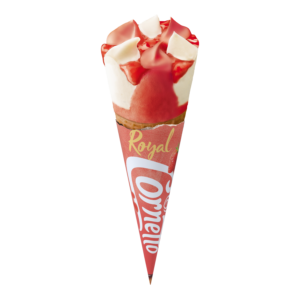Cornetto - Cône fraise royal 145ml