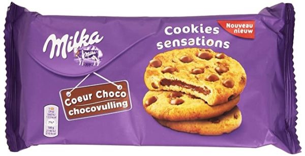 MILKA - Cookies Coeur Choco