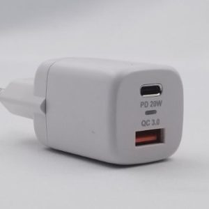 Adapteur secteur USB-A & USB-C (20W)