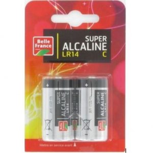 BELLE FRANCE - Piles LR14 1.5V Alcaline