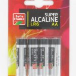 BELLE FRANCE - Piles LR6 AA 1.5V Alcaline
