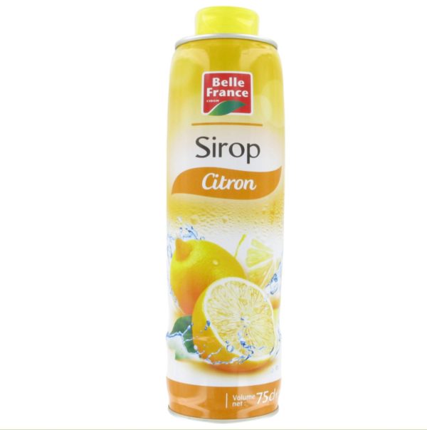 BELLE FRANCE - Sirop au citron 75cl