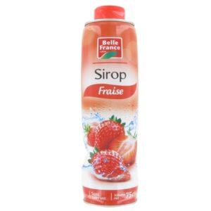BELLE FRANCE - Sirop à la fraise 75cl