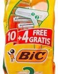 BIC - Rasoirs jetables sensitive numéro 2