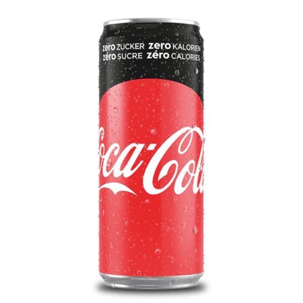 Coca Cola Zero en canette
