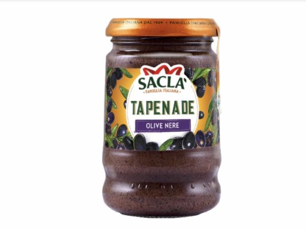 SACLÀ ITALIA - Tapenade d’olives noires naturelles