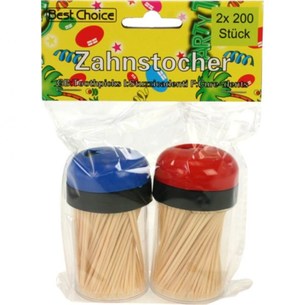 Best-choice - Cure-dents 2x200 pièces