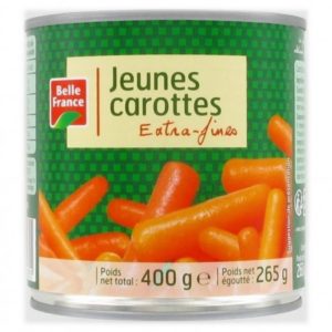 Belle France - Jeunes Carottes 400g