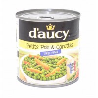 D'aucy - Petit pois et carottes 400g