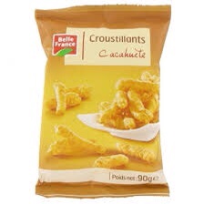 Belle France - Chips croustillantes à la cacahuète 90g