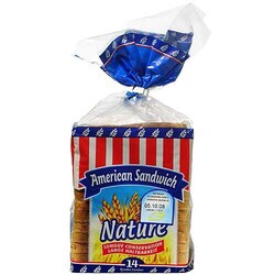 American Sandwich - Pain toast nature 550g