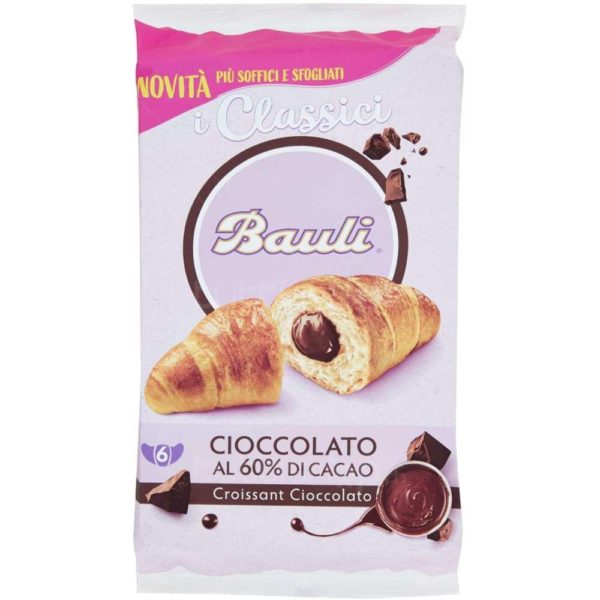 Bauli - Croissant fourré au chocolat 6x50g