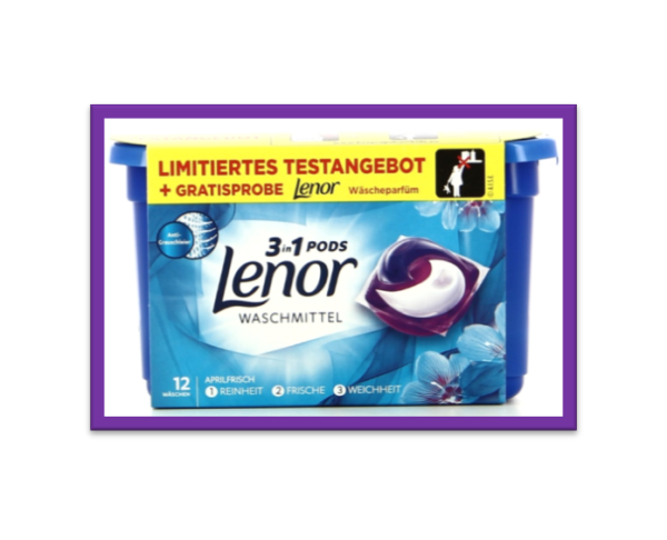 Lenor - Lessie 3 en1 Pods (12 doses)