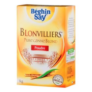 Beghin Say - Blonvilliers Sucre roux en poudre 1kg