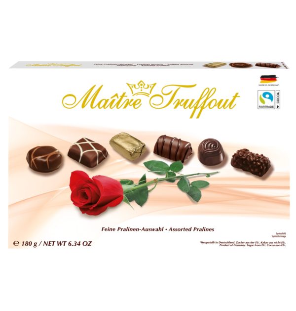 Maître Truffout - Selection de pralines 180g