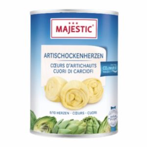 MAJESTIC - Coeurs d’artichauts 390g