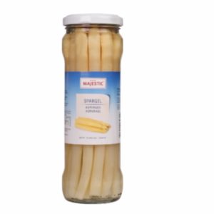 MAJESTIC - Tiges d'asperges blanches 205g