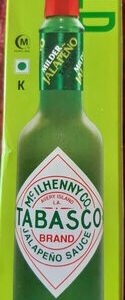 TABASCO - Jalapeno Sauce, Sauce au piment vert 60ml