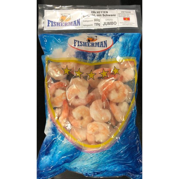 Fischermann - Crevettes cuites jumbo 900g