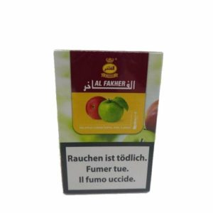 Al Fakher - Tabac à chicha goût double Pomme 50g