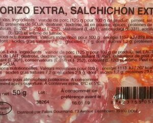 Oliveras - Chorizo extra 50g