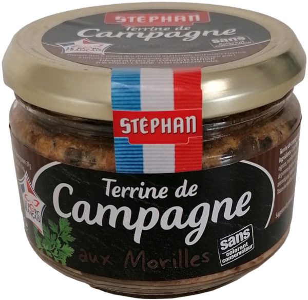 Stéphan - Terrine de Campagne aux Morilles - 180 g