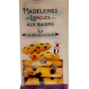 Pâtisserie tradition - Madeleines aux raisins