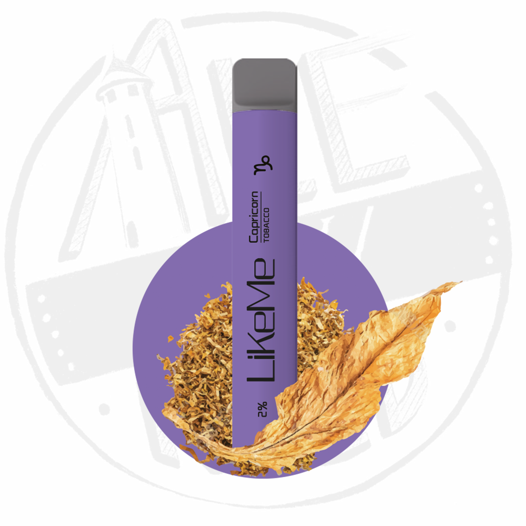 Like Me Capricorn - Tabacco 800 bouffées (2% nicotine)