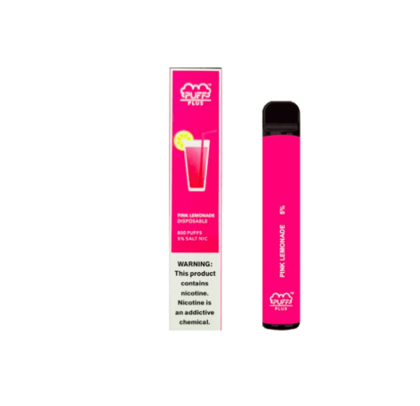 Puff Plus - Pink Lemonade 800 bouffées (2% nicotine)
