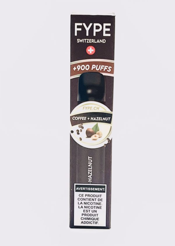 Fype - Coffee Hazelnut 900 bouffées (2% nicotine)