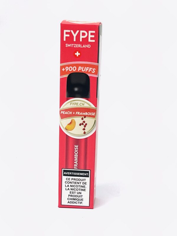 Fype - Peach Framboise 900 bouffées (2% nicotine)
