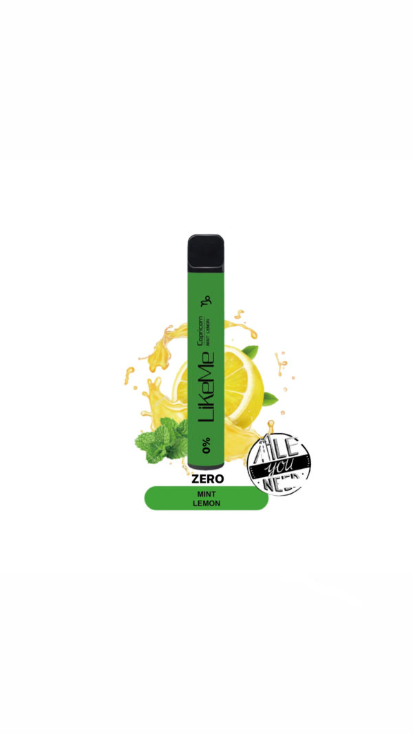 Like Me Capricorn - Mint Lemon (0% nicotine) 800 bouffées