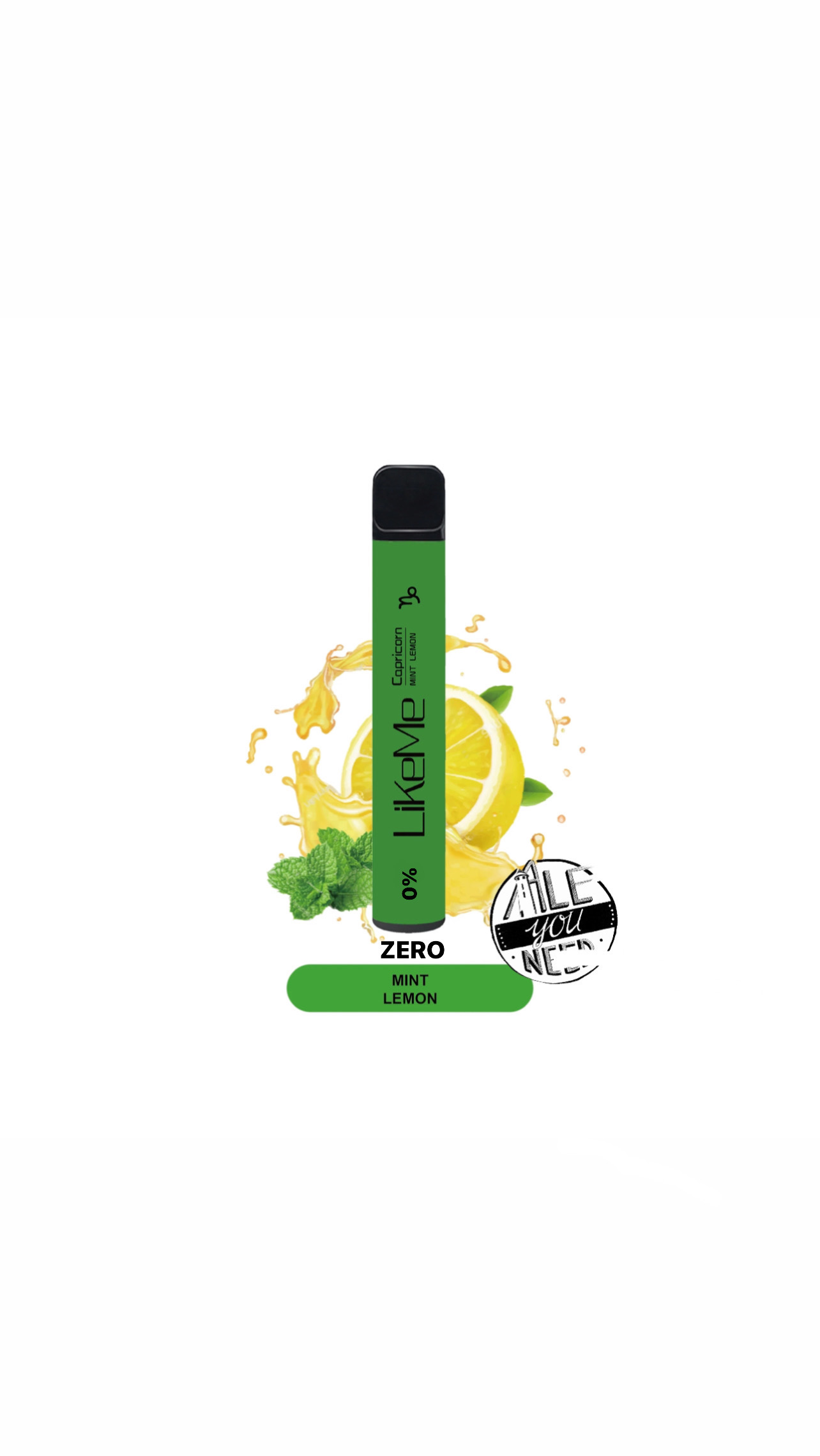 Like Me Capricorn - Mint Lemon (0% nicotine) 800 bouffées