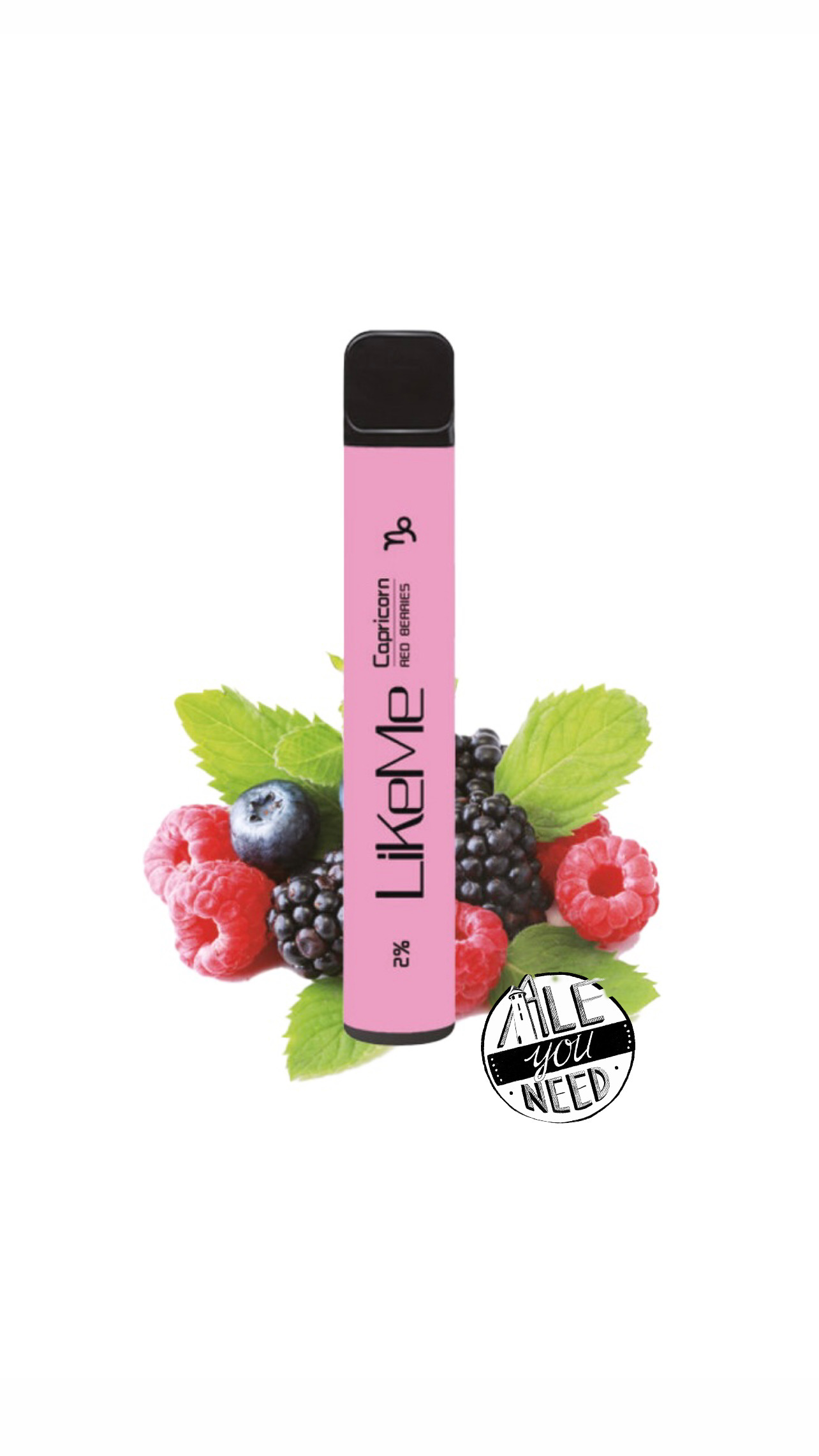 Like Me Capricorn - Red Berries (2% nicotine) 800 bouffées