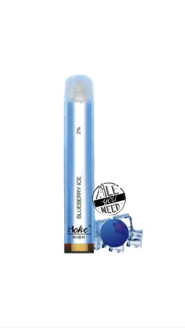 Hoke High - LED Blueberry Ice 800 bouffés (2% Nicotine)