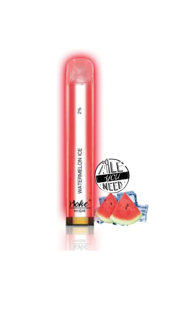 Hoke High - LED Watermelon Ice 800 bouffés (2% Nicotine)