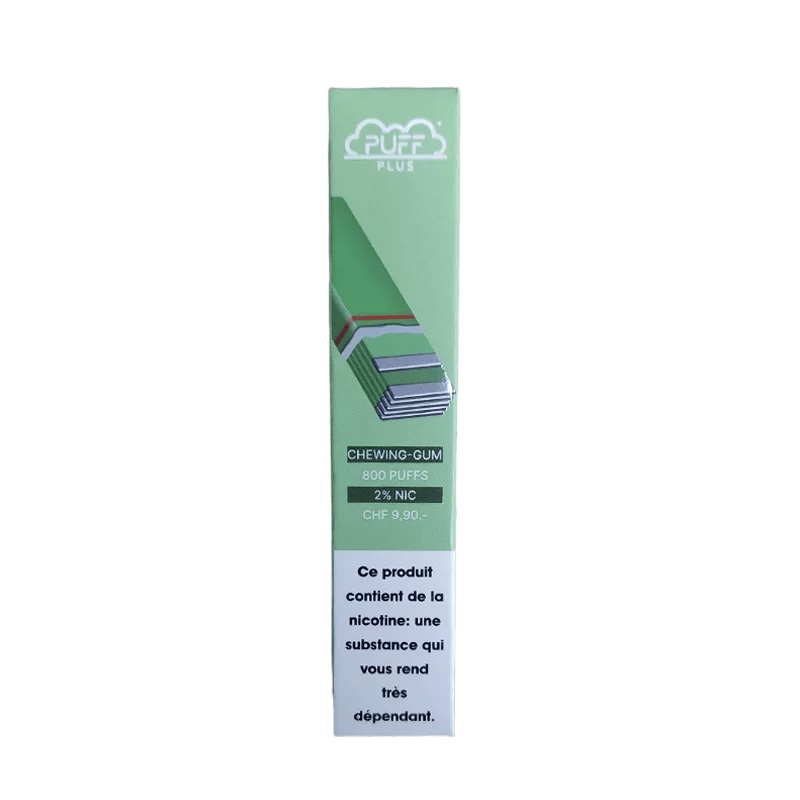 Puff Plus - Chewing-gum 800 bouffées (2% nicotine)