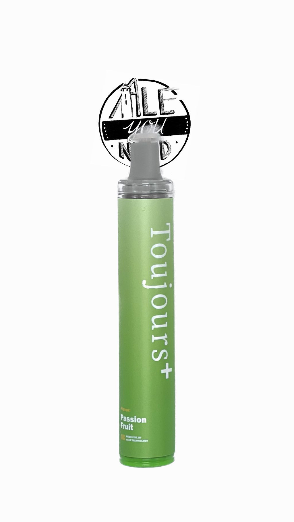 Puff Toujours Plus - Passion Fruit  800 bouffées (2% nicotine)