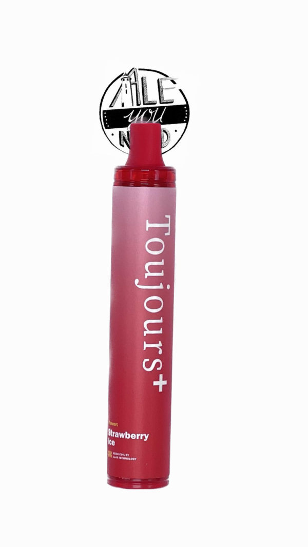 Puff Toujours Plus - Strawberry Ice - 800 bouffées (2% nicotine)