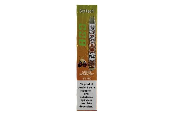 Switsch Puff - Cheer Honeydey 800 bouffées (2% nicotine)