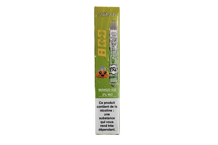 Switsch Puff -  Fraise Ice 800 bouffées (2% nicotine)