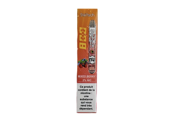 Switsch Puff -  Mixed Berry 800 bouffées (2% nicotine)