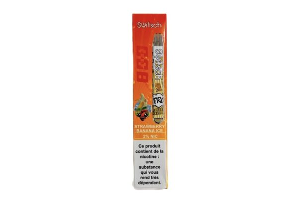 Switsch Puff - Banana Ice 800 bouffées (2% nicotine)