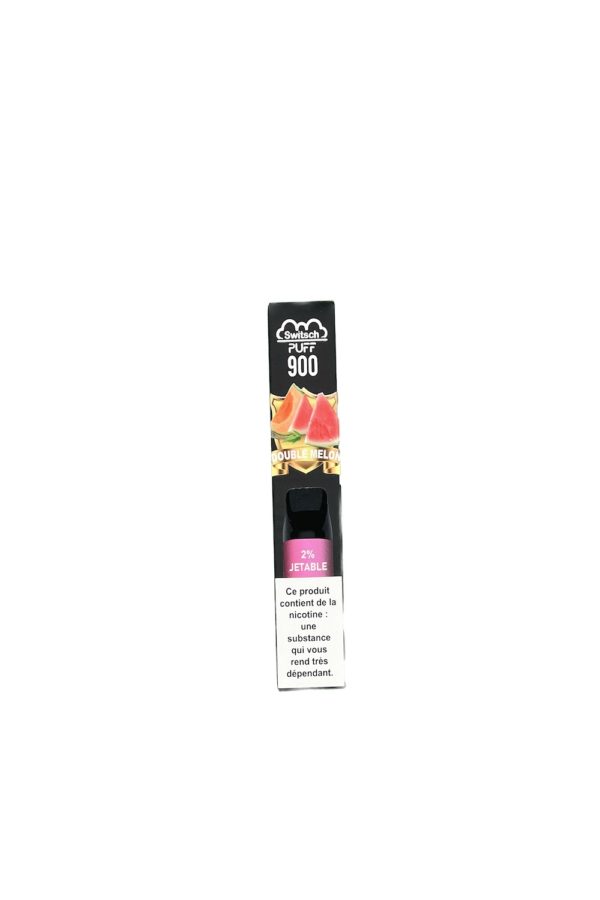 Switsch Puff - Double Melon 900 bouffées (2% nicotine)