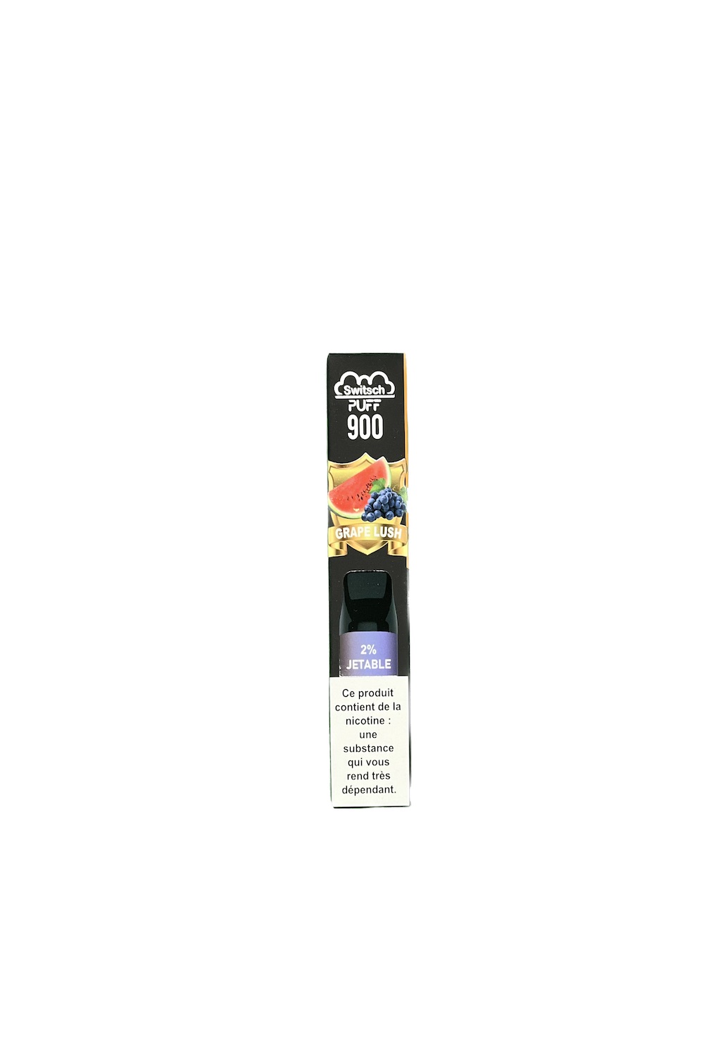 Switsch Puff -  Grape Lush 900 bouffées (2% nicotine)