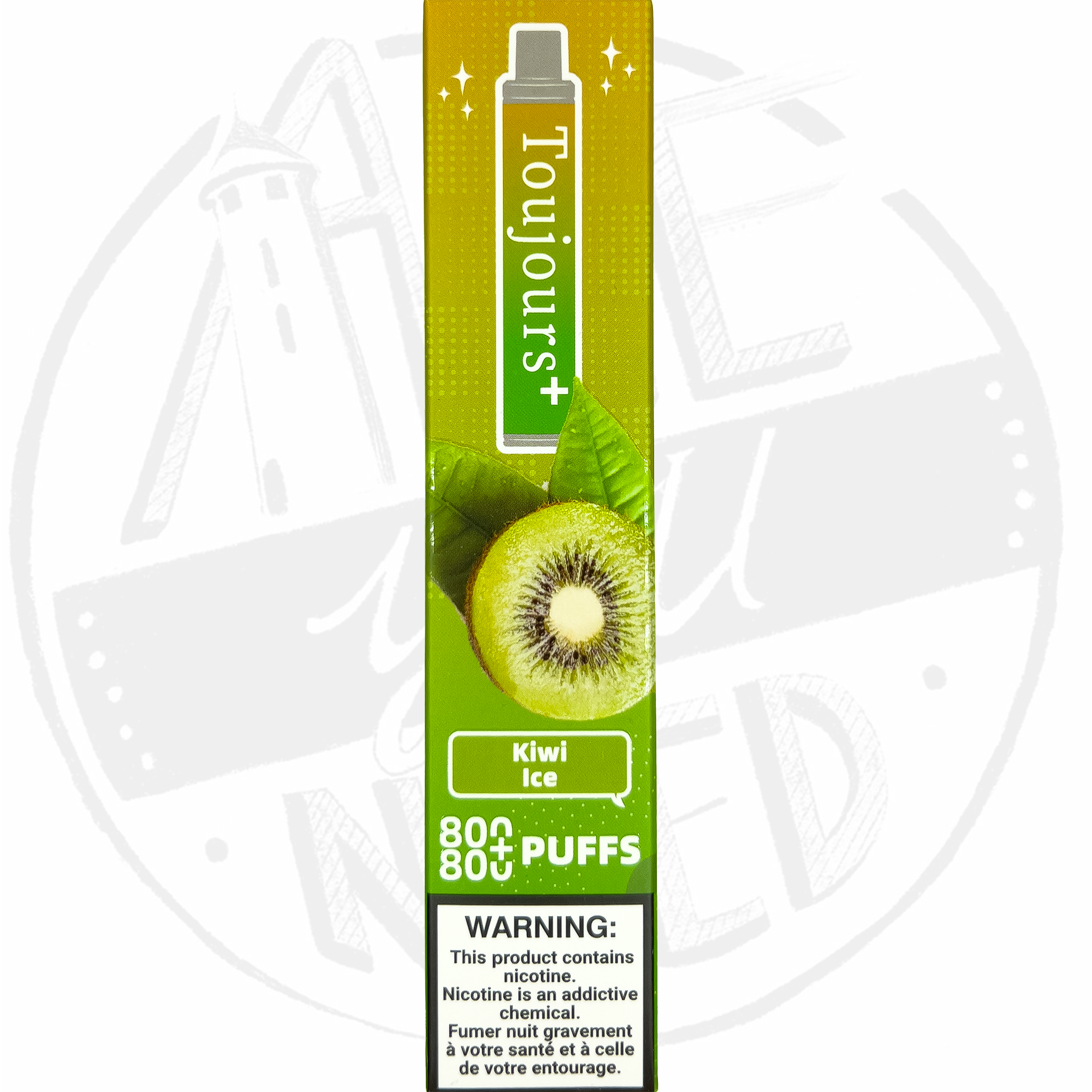 Toujours + Kiwi  Ice 2% Nicotine